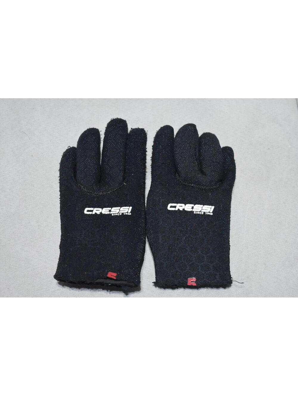 Cressi Black Diving Gloves Neoprene Water Sports Gloves S/M